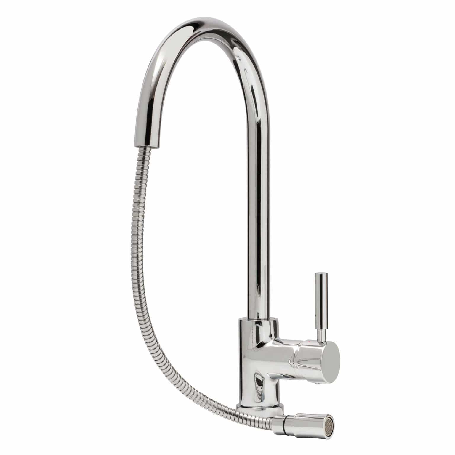 Aspen Pull Out Tap Polished Chrome Caple