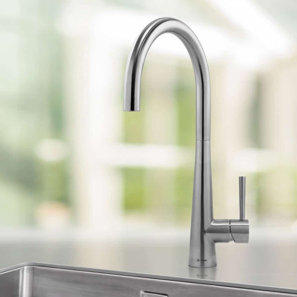 Ridley Single Lever Tap Black Steel | Caple